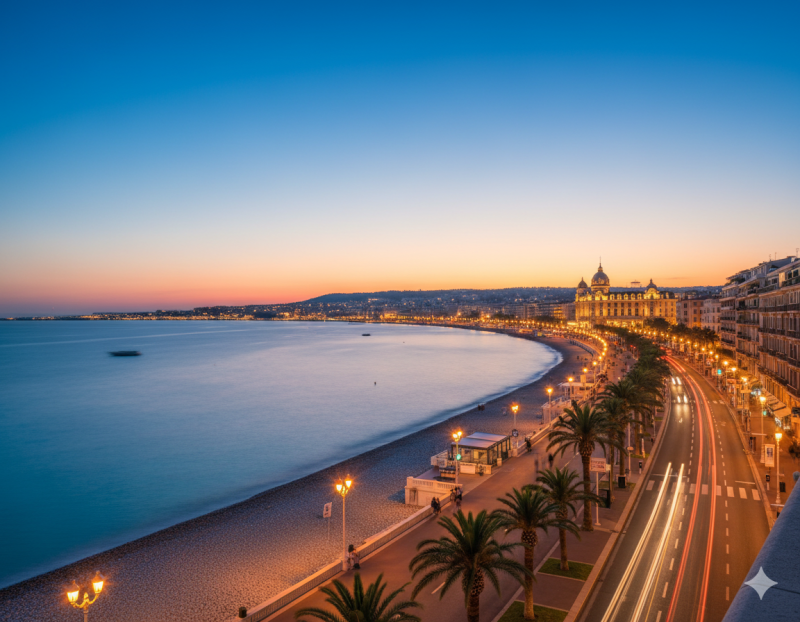 VTC longue distance de Nice vers Marseille