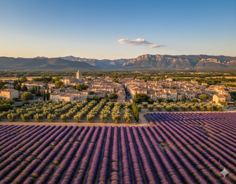 VTC longue distance depuis Marseille vers Saint-Rémy-de-Provence
