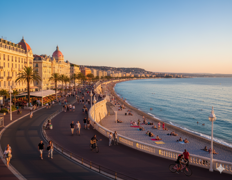 Chauffeur privé longue distance d’Aix-en-Provence à Nice