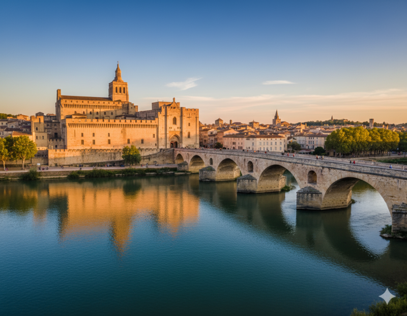 VTC longue distance de Nice à Avignon avec chauffeur expérimenté et service de transport privé personnalisé en région Provence-Alpes-Côte d’Azur