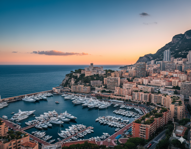 VTC longue distance depuis Arles vers Monaco avec transfert privé exclusif, véhicule Mercedes et chauffeur professionnel en région PACA