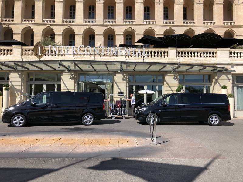 Transfert en Mercedes pour aller à Marseille Intercontinental