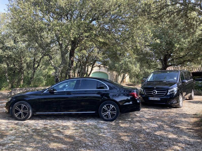 Transport de luxe personnalisé de l'aéroport Marseille Provence destination Ramatuelle