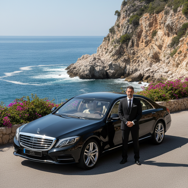 Réserver un VTC pour un long trajet avec chauffeur privé disponible et prestations premium adaptées aux longues distances à Gordes dans le Lubéron