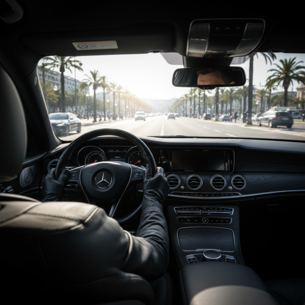 Transport privé longue distance avec chauffeur professionnel pour déplacements inter-villes sécurisés et haut de gamme à Saint-Tropez dans le Var 83